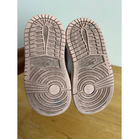 Nike Air Jordan 1 Retro High Sneakers OG Washed Pink - Size 6C Toddler - Picture 11 of 12